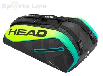 Head Extreme 12R Monster Combi Tennis Bag (Black / Yellow)