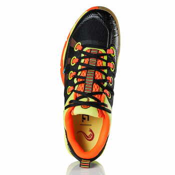 Salming Adder Junior (Turquoise/Shock.Orange) Squash Shoe