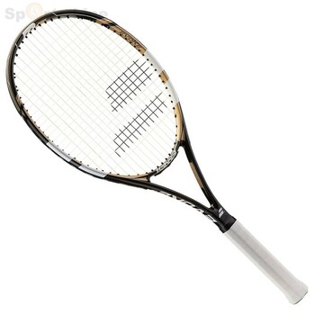 Babolat Evoke 102 Tennis Racket Gold With Black