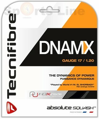 Tecnifibre DNAMX 17g 1.20mm Squash String CUT FROM COIL