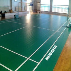 Megsha synthetic  badminton flooring