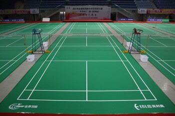 Megsha synthetic  badminton flooring