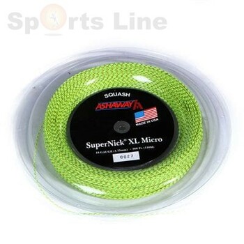 Ashaway Supernick XL Micro Squash String 110 Meter