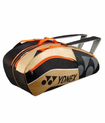 Yonex Tennis Kit Bag 8529 TG BT9 (Black & Gold)